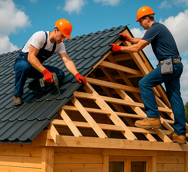 Кровельные работы в Пскове